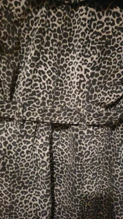 Abrigo de Leopardo BNY'S para Mujer Talla XL - miniatura 3