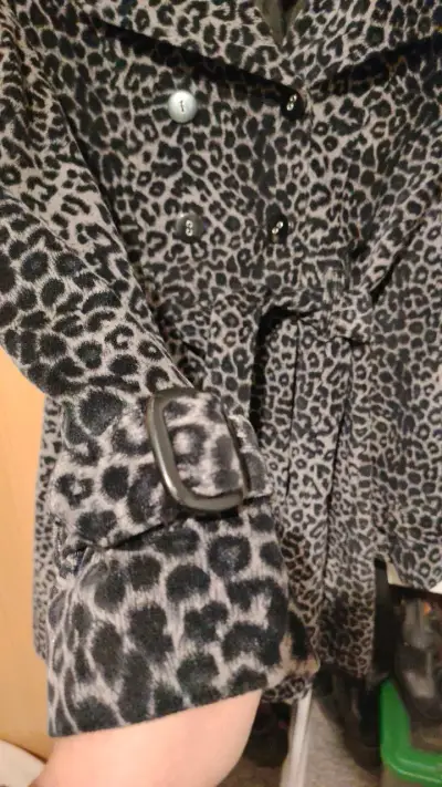 Abrigo de Leopardo BNY'S para Mujer Talla XL - miniatura 5