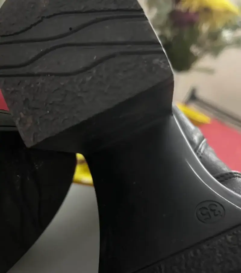Botines negros con plataforma 35 - 4