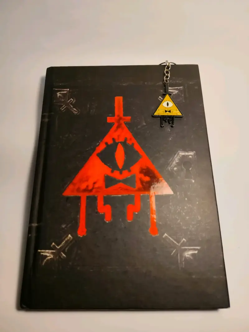 Libro El Diario de Bill Gravity Falls + Llavero - 1