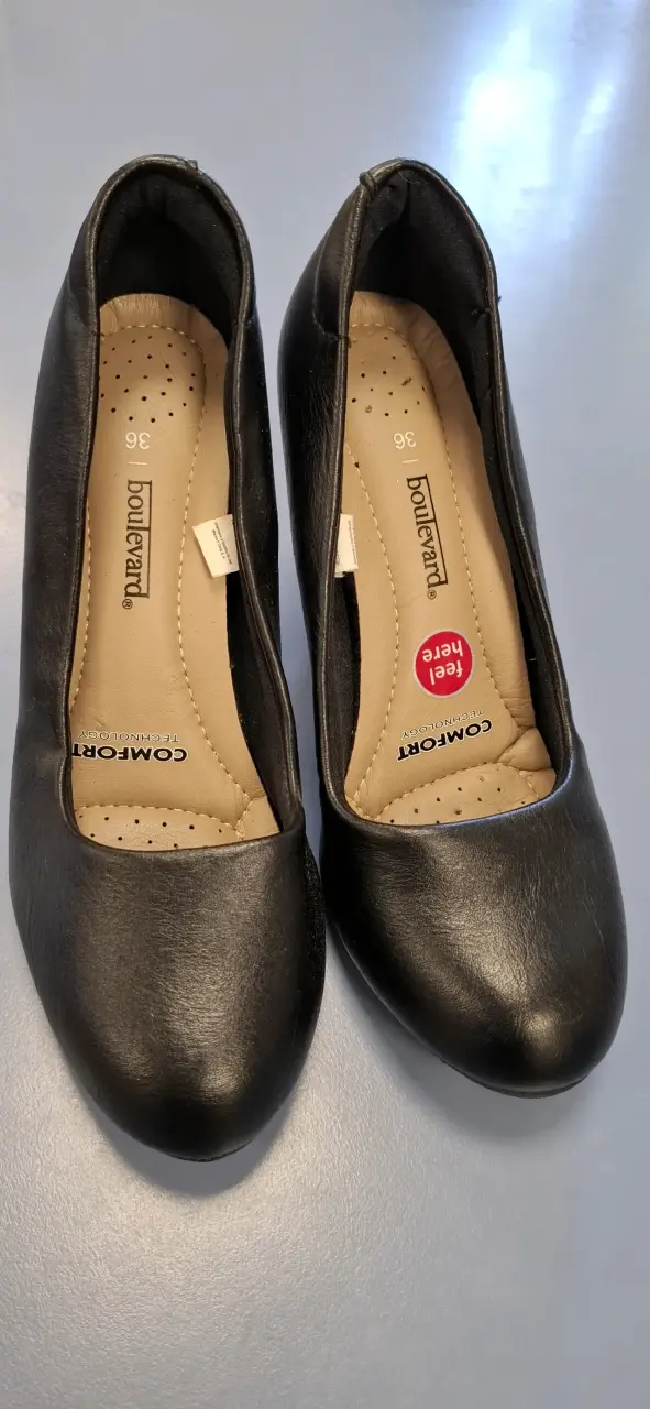 Zapatos de Tacón Negro Boulevard Talla 36 - 1