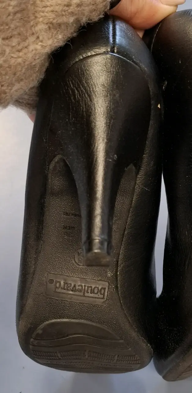Zapatos de Tacón Negro Boulevard Talla 36 - 4