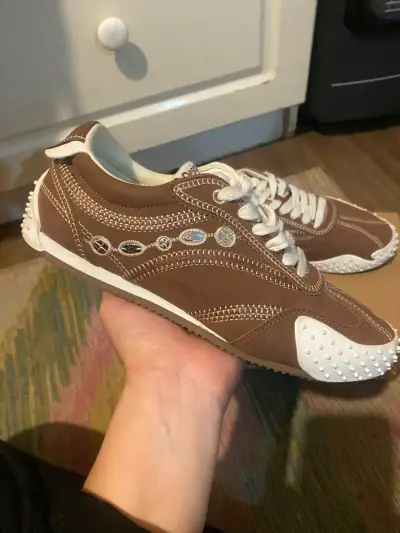 Zapatillas deportivas marrones Desigual con detalles - miniatura 5