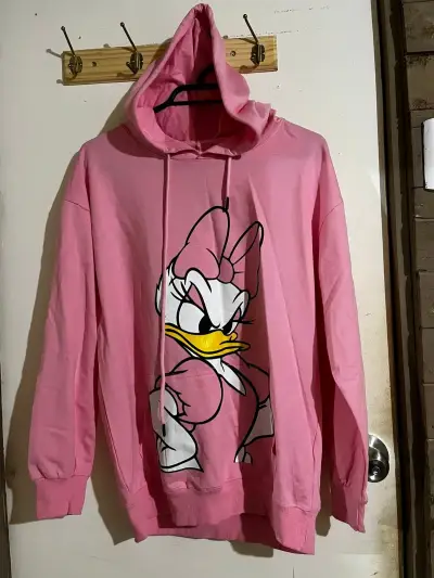 Polerón rosa con capucha de Daisy Duck - miniatura 1