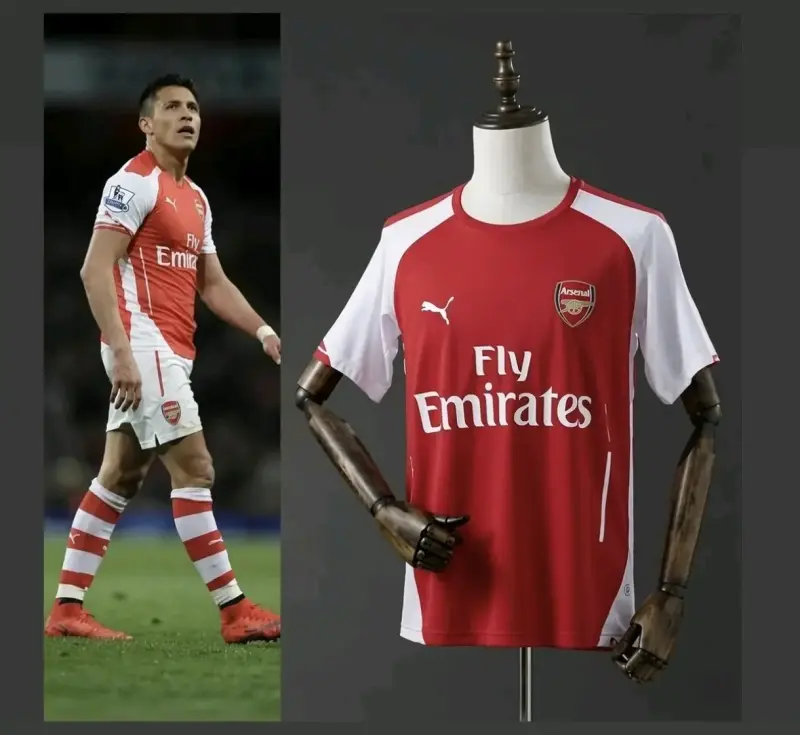 Camiseta Arsenal retro alexis/17