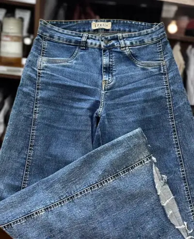 Jeans de mezclilla azul LPKI Mujer - miniatura 1