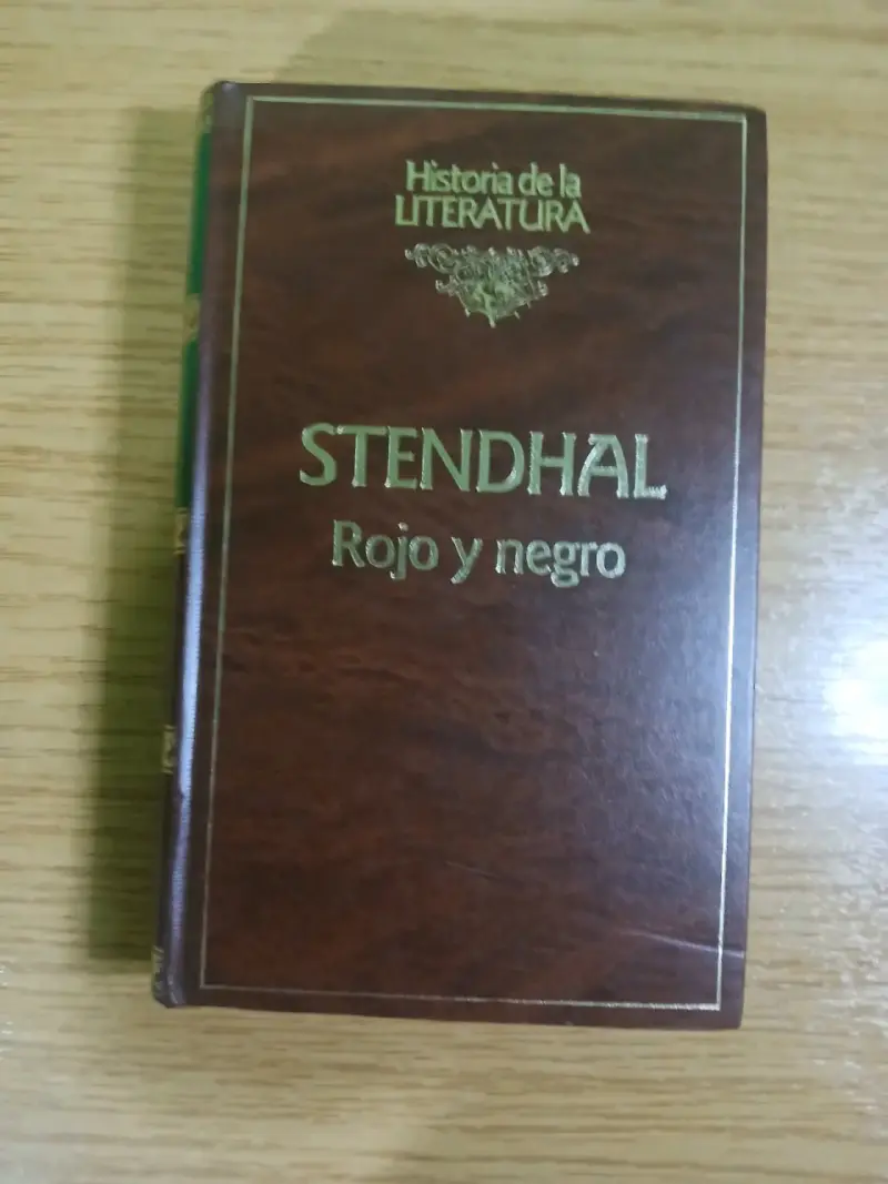 Libro 'Rojo y Negro' de Stendhal - 1