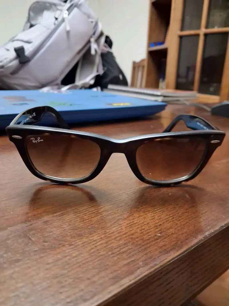Gafas de Sol Ray-Ban Wayfarer Marrón/Carey oscuro - 2