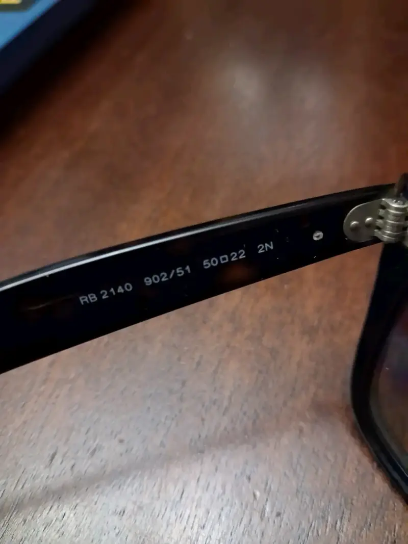 Gafas de Sol Ray-Ban Wayfarer Marrón/Carey oscuro - 5