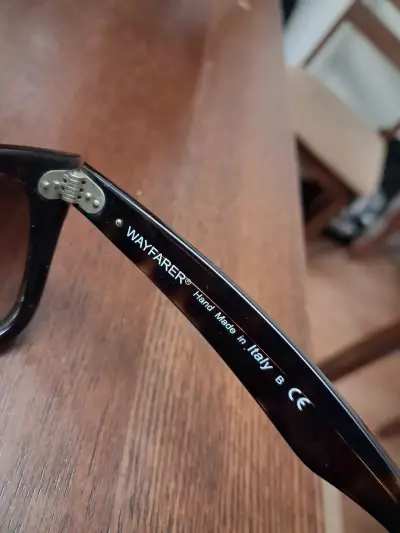Gafas de Sol Ray-Ban Wayfarer Marrón/Carey oscuro - miniatura 6