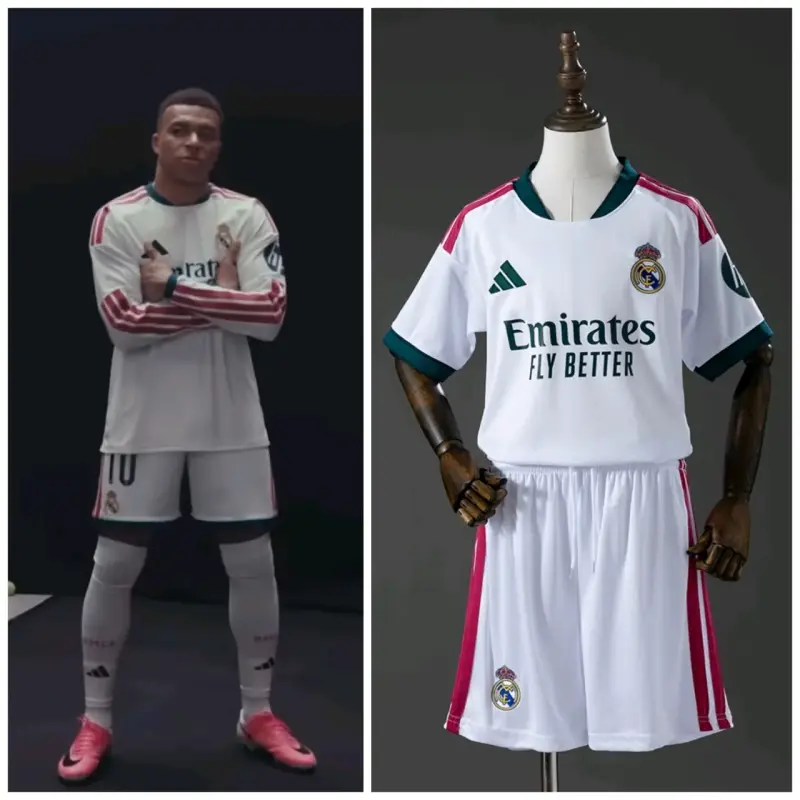 Conjunto niño real Madrid Mbappé/10 (Talla:12)