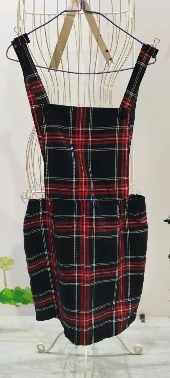 Vestido jumper escocés Xs - 1