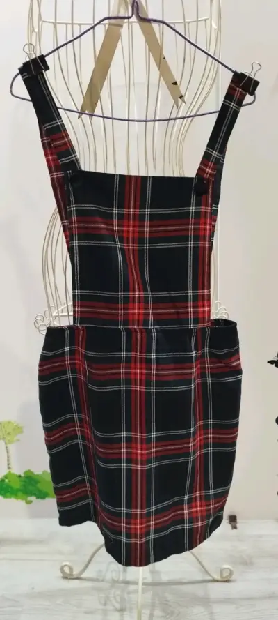 Vestido jumper escocés Xs - miniatura 1