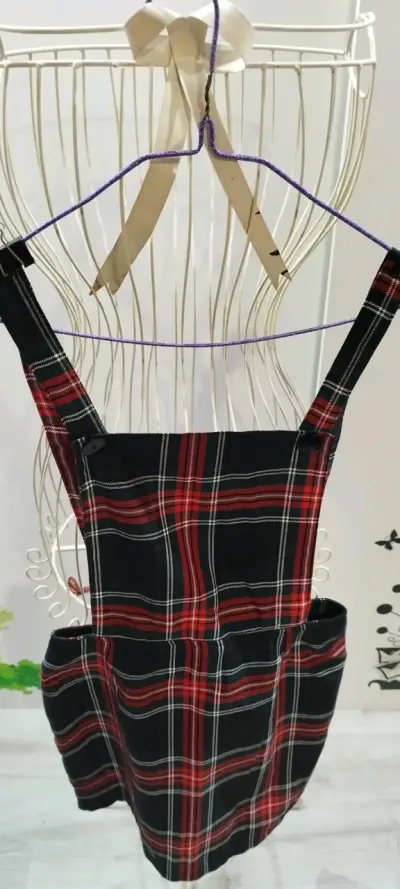 Vestido jumper escocés Xs - miniatura 2
