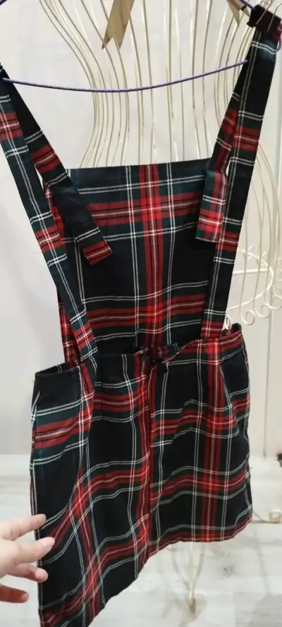 Vestido jumper escocés Xs - miniatura 3