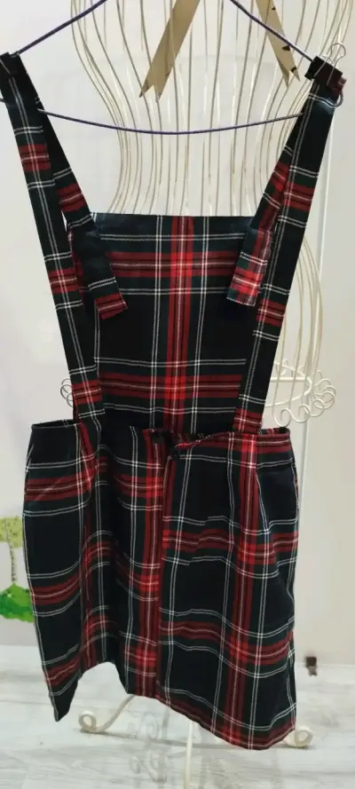 Vestido jumper escocés Xs - miniatura 4
