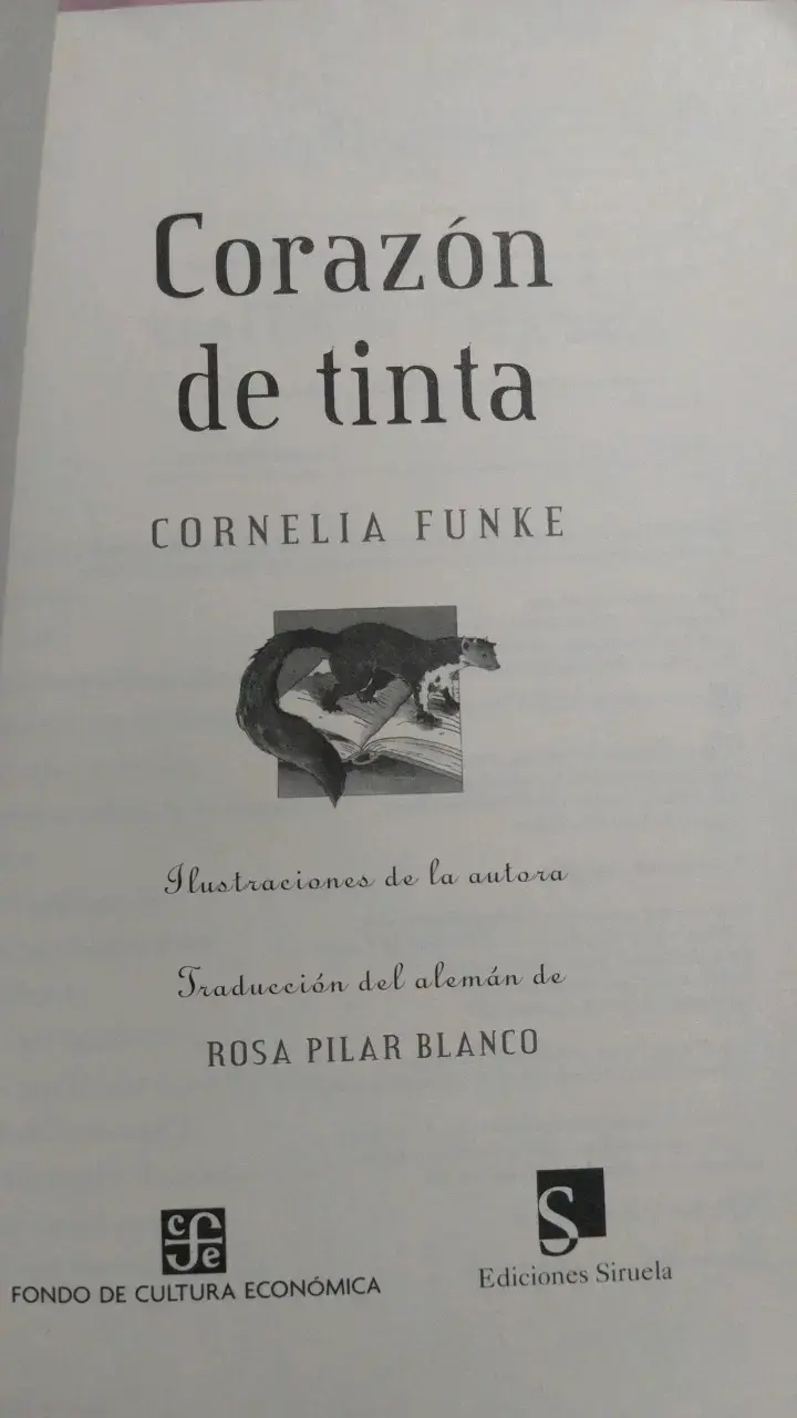 Libro Corazón de Tinta de Cornelia Funke - 3