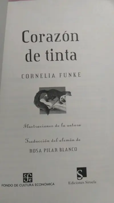 Libro Corazón de Tinta de Cornelia Funke - miniatura 3