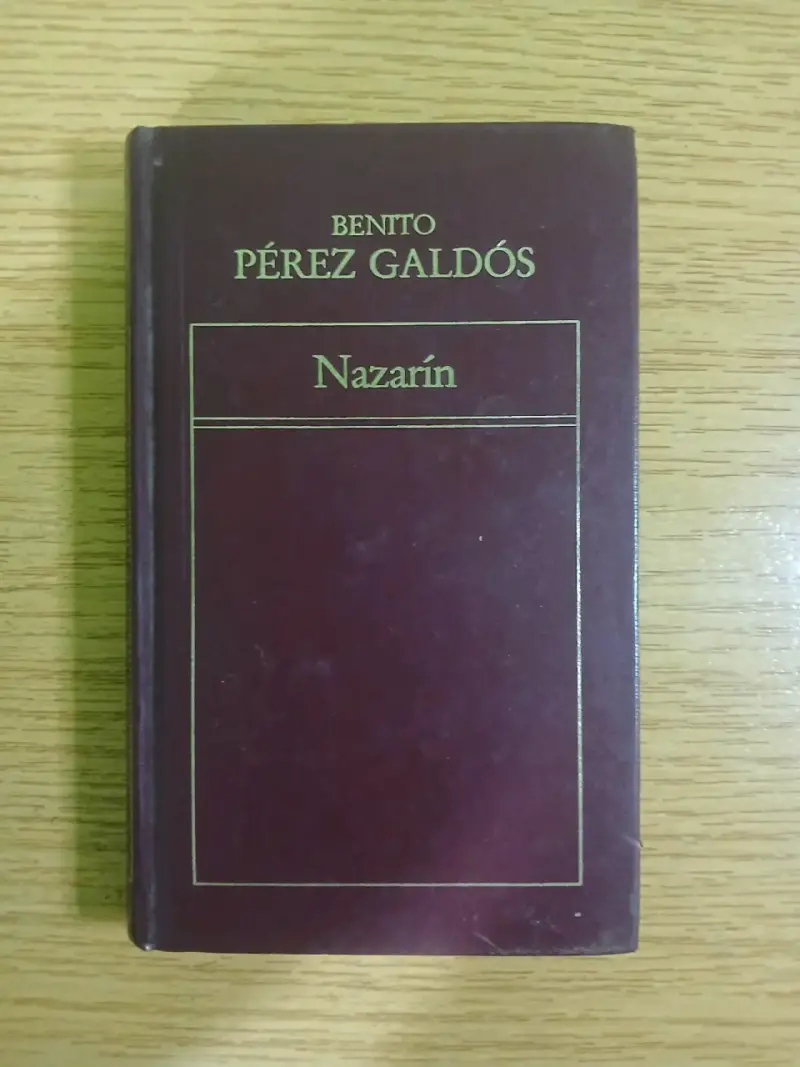Libro 'Nazarín' de Benito Pérez Galdós en tapa dura - 1