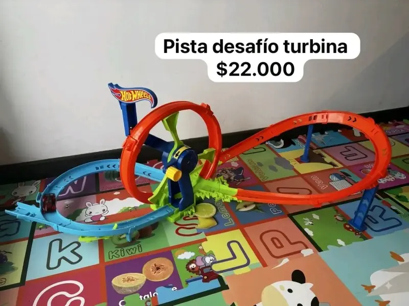 Pista de autos Hot Wheels Desafío Turbina