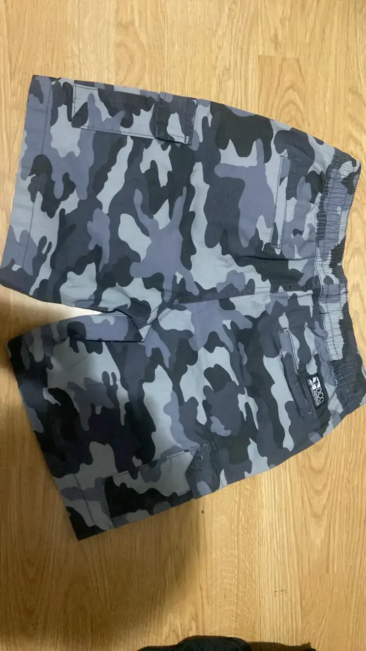 Shorts camuflados para hombre talla 16 - 2