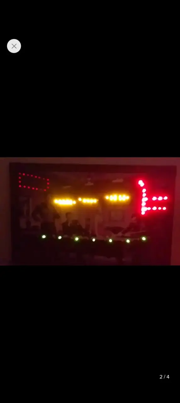 Cuadro Legal Action de Chris Consani con luces LED - 5