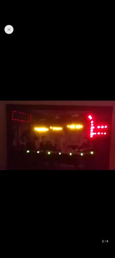 Cuadro Legal Action de Chris Consani con luces LED - miniatura 5