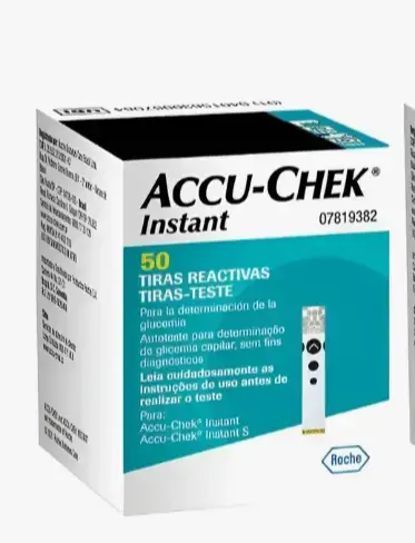 Tiras Reactivas Accu-Chek Instant 50 Unidades