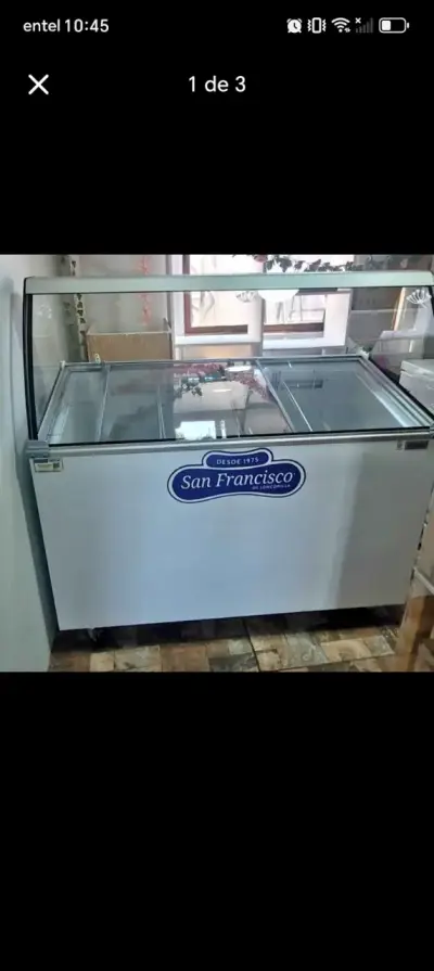 Vitrina refrigerada San Francisco para helados - miniatura 1