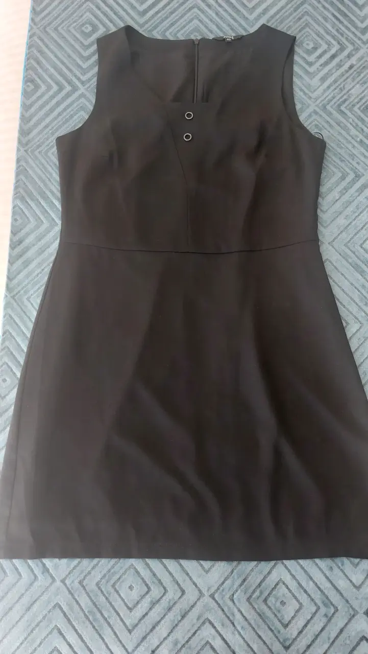 Vestido negro sin mangas talla 40 - 1