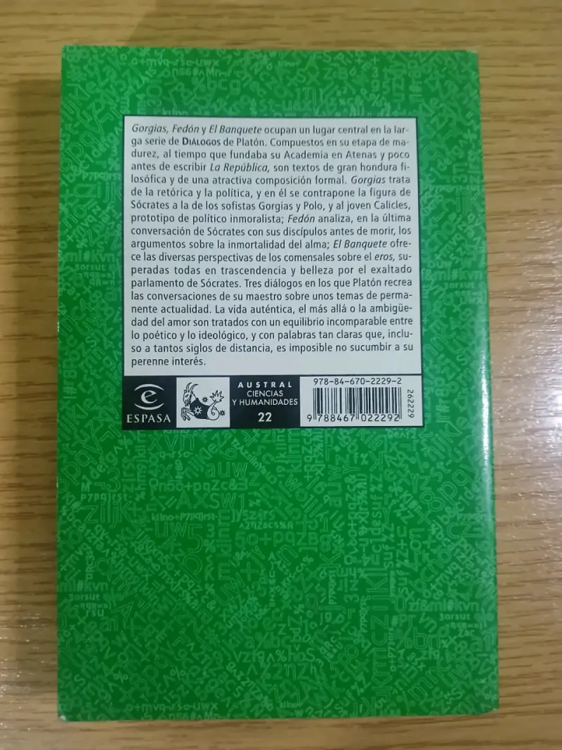 Libro Diálogos de Platón - Austral - 2