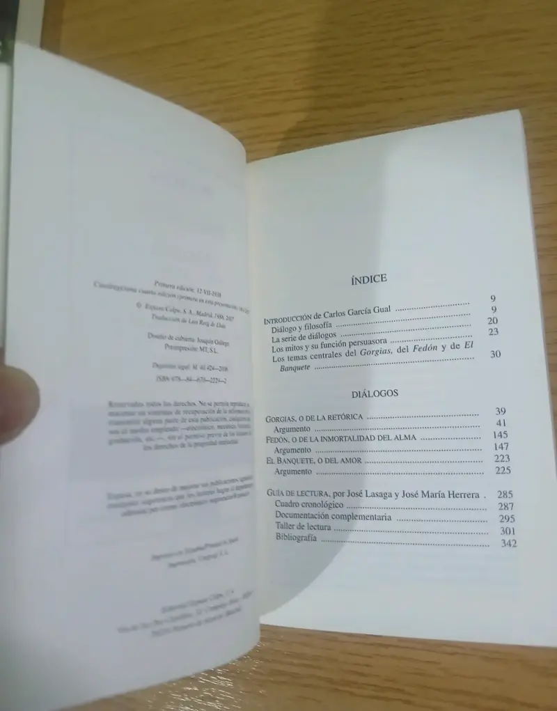 Libro Diálogos de Platón - Austral - 5