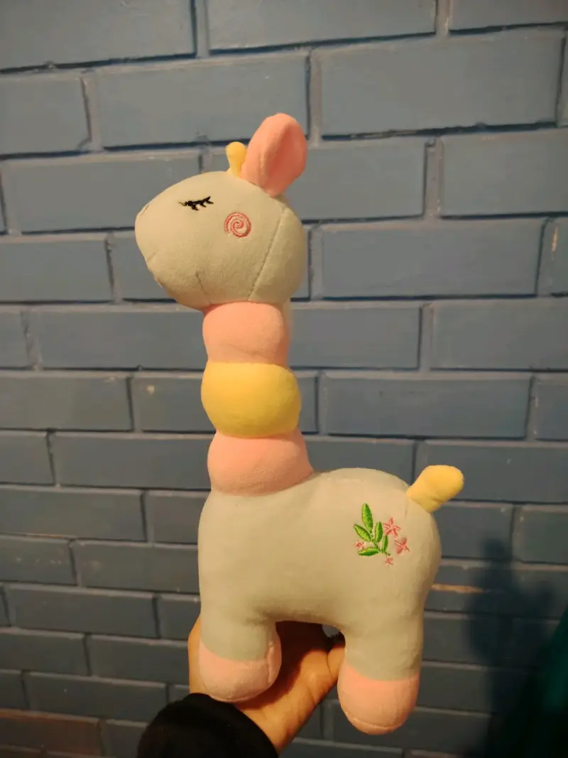 Peluche de jirafa suave para bebé