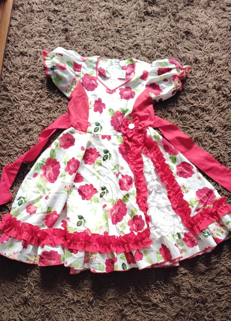 Vestido huasa niña