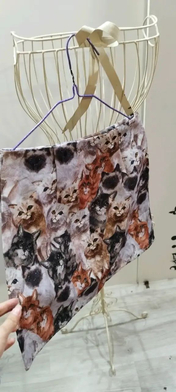 Falda estampada de gatos - 4