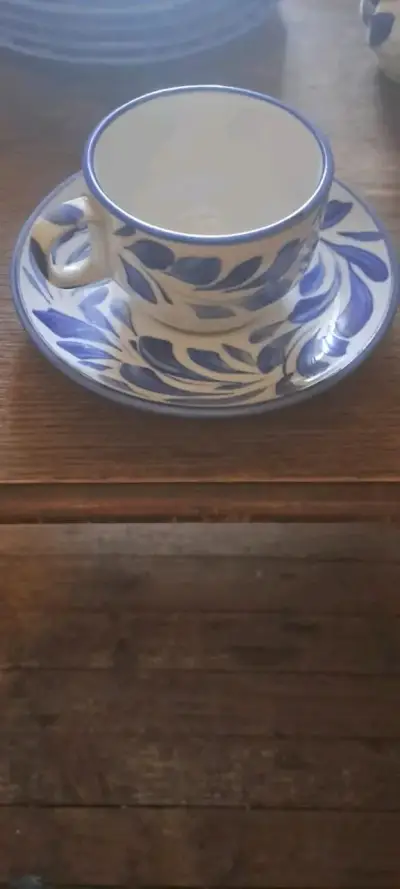 Vajilla Española Pintada a Mano C. Müller 55 Pieza - miniatura 4