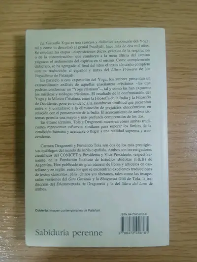 Libro La Filosofía Yoga de Tola y Dragonetti - miniatura 2