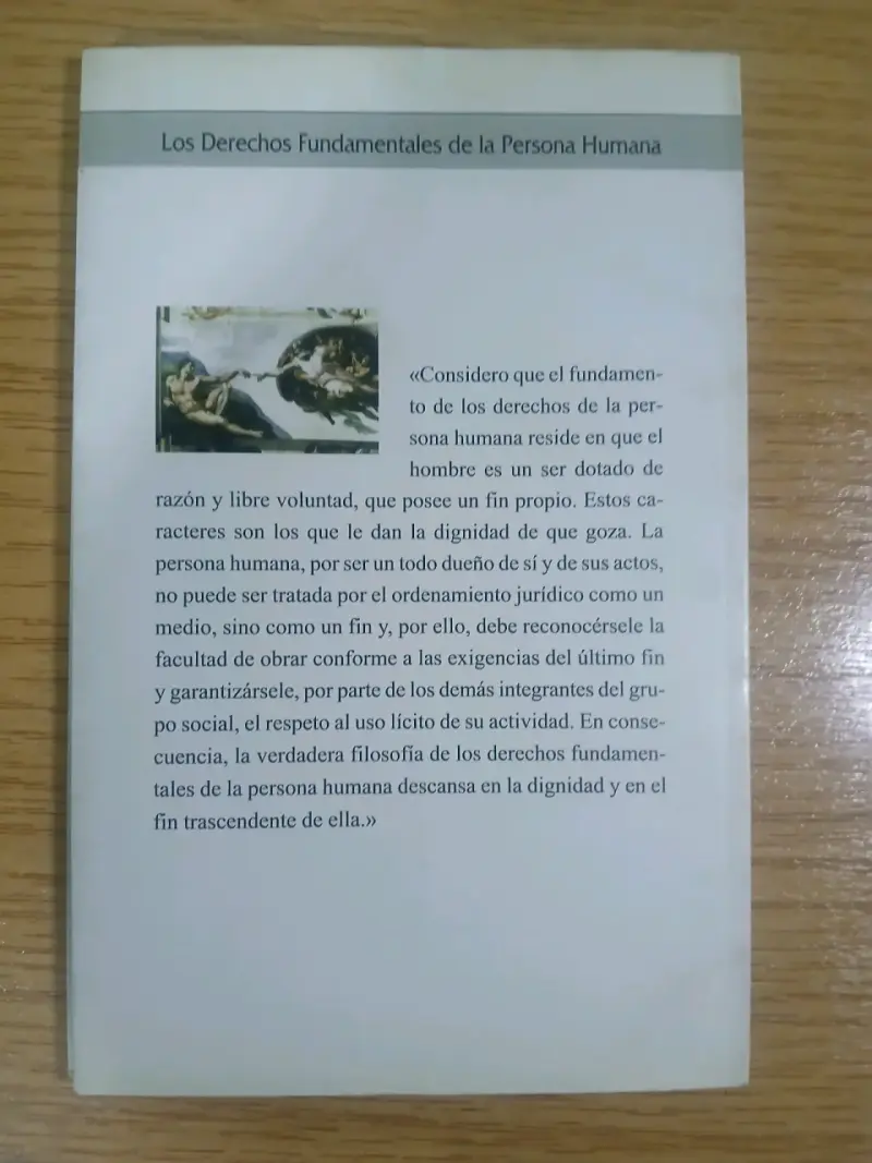 Libro 'Los Derechos Fundamentales de la Persona Humana' de Máximo Pacheco - 2