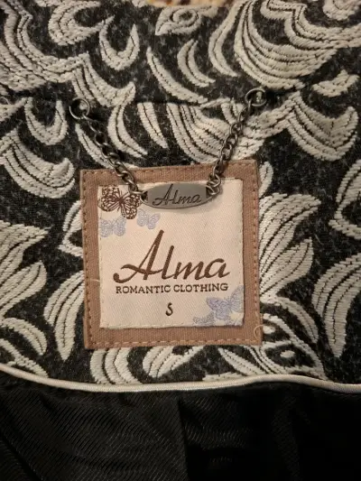 Abrigo estampado floral Alma para mujer - miniatura 3