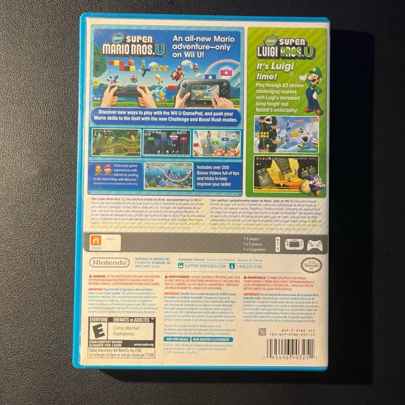 Juego New Super Mario Bros U para Wii U - 2