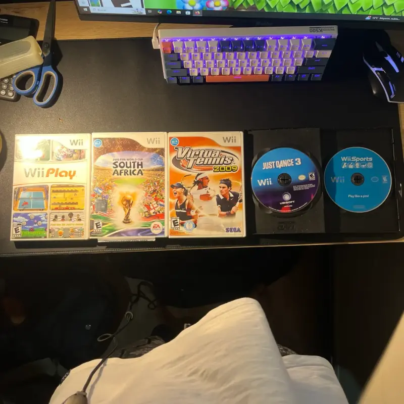 Lote 5 Juegos Nintendo Wii
