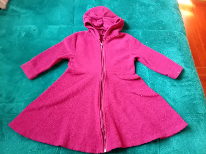 Vestido de huasa de niña y abrigo - 2