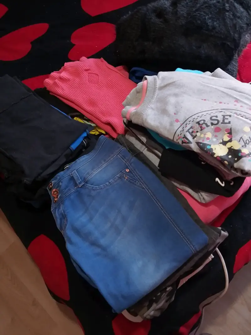 Lote de ropa variada para mujer en buen estado