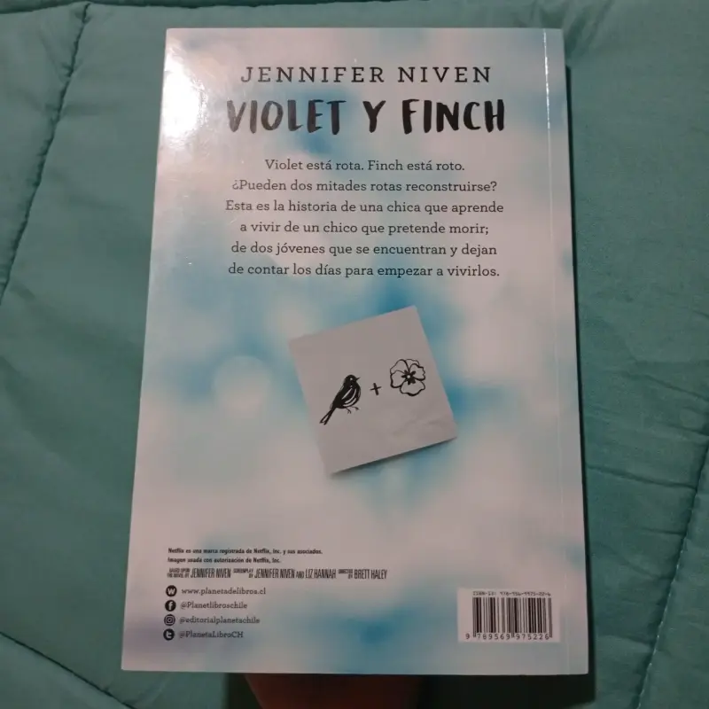 Libro Violet y Finch - con SOLAPAS - 3