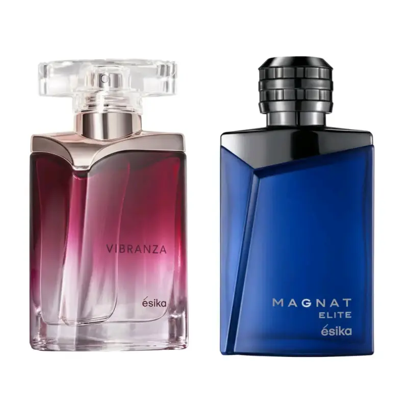 Set de Perfumes Ésika Vibranza y Magnat Elite