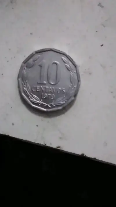 Moneda de 10 centavos de 1979 Chile - miniatura 1