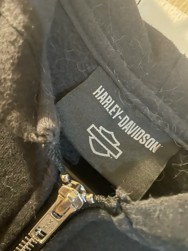 Polerón original con capucha Harley-Davidson negro - 4