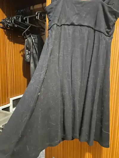 Vestido negro sin mangas Diamantina - miniatura 6