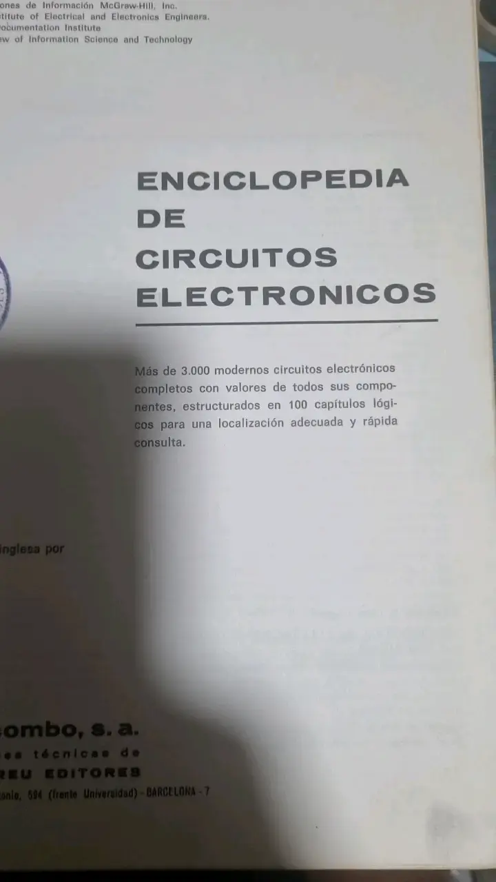Enciclopedia de Circuitos Electrónicos de John Markus - 2