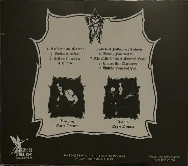 Immortal - The Northern Upir’s Death (CD) - 2